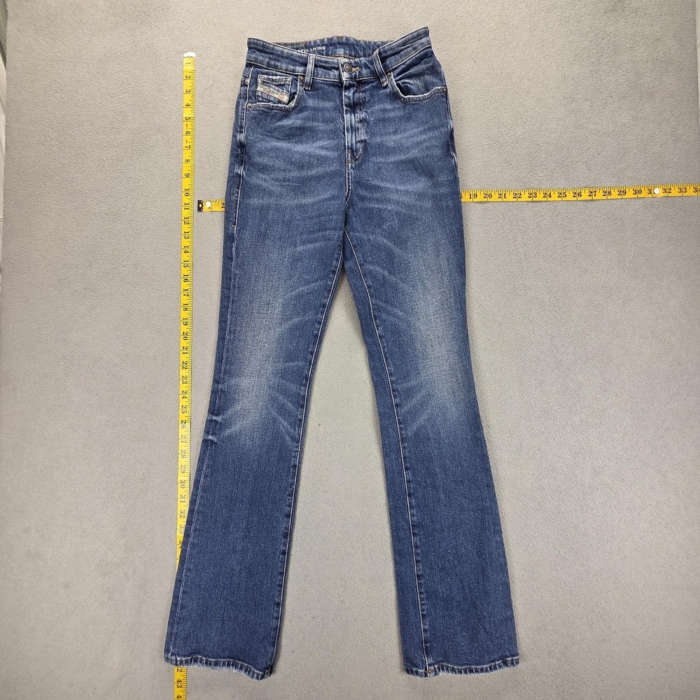 Diesel Jeans Womens 26x30 Blue D-ESCRIPTION Mid Rise‎ Slim Bootcut 007L1